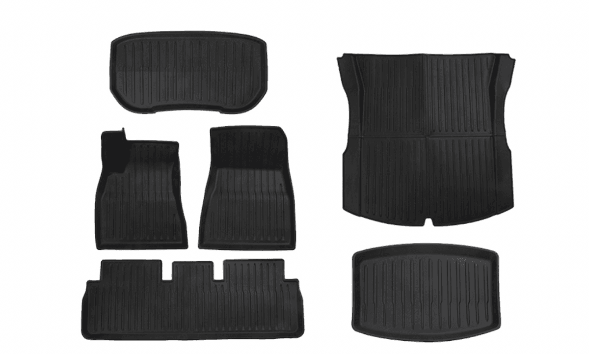 Tesla Model 3 Highland - TPE matter (blister) komplett sett