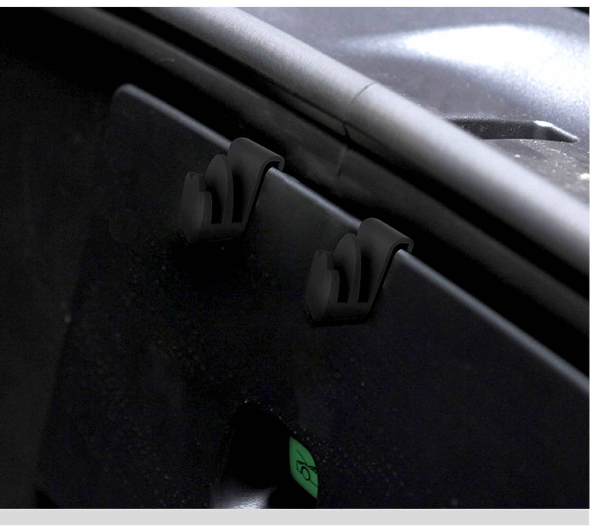 Handlekroker frunk Tesla Model Y - 2 stk