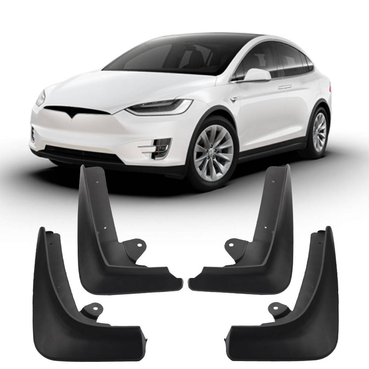 Skvettlapper Tesla Model X - 4 stk
