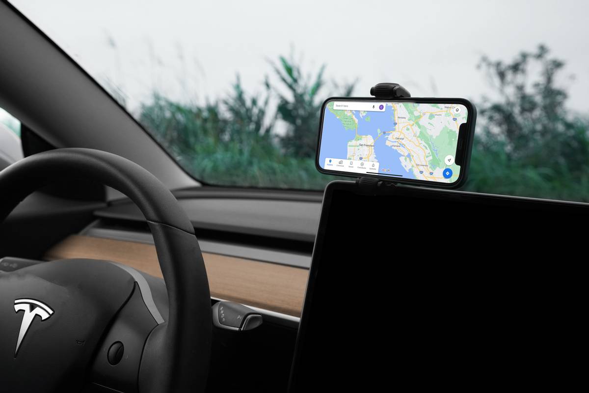 Jowua mobilholder m/ trådløs lading Tesla Model 3 & Y