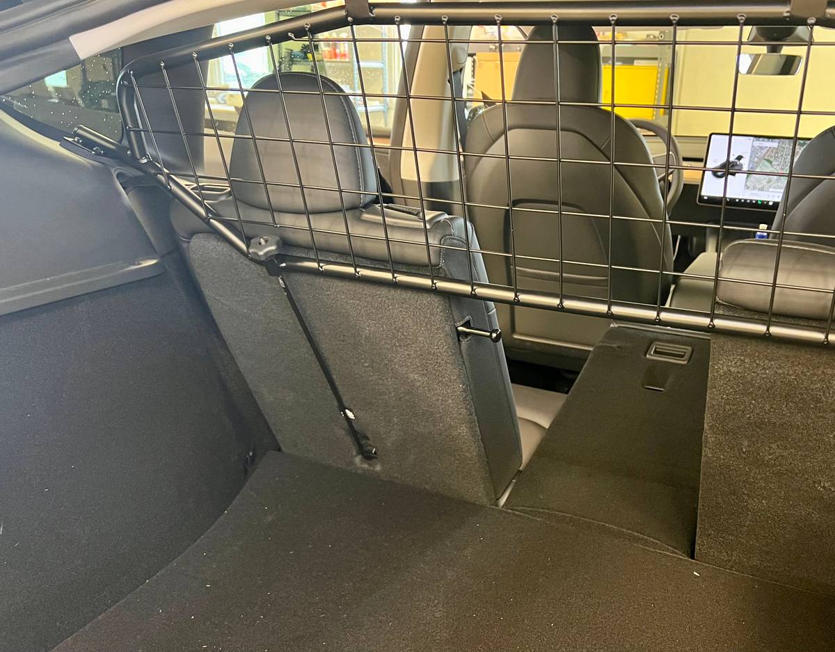Hunde-/bagasjegitter Tesla Model Y